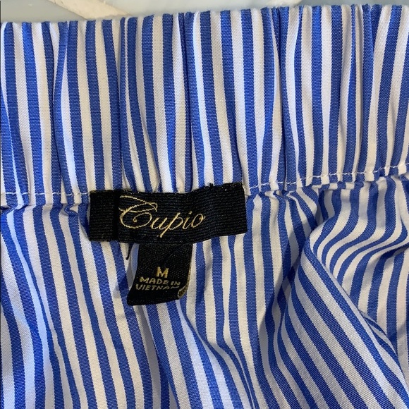 Cupio Off the Shoulder Stripped Top - Picture 6 of 8